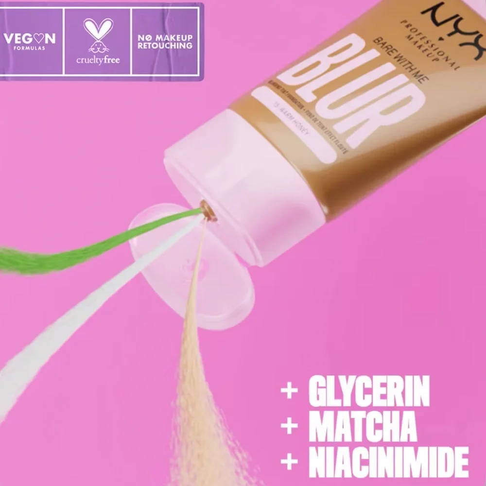 NEW NYX Bare With Me Blur Tint Soft Matte Foundation